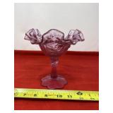 Fenton art glass candy dish