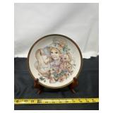 Jan Hagara "Hannah" collectible plate from the