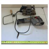 Craftsman sander and superior saw, hand saw