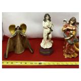 Angel figurines.