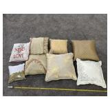 Throw pillows