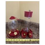 Hummingbird feeders.