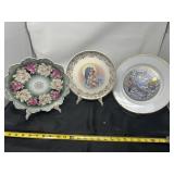 plates are collectible home decor items used for