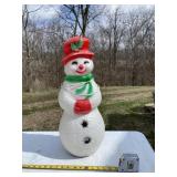 Union Products 22 inch lighted snowman