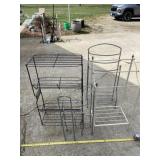 Toilet paper holders and racks.