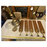 ceiling fan with lamp shade