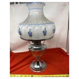 Aladdin Lincoln Drape oil lamp 23 inches tall.