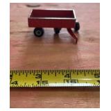 ERTL die-cast red farm toy wagon