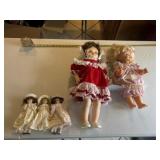 vintage porcelain dolls, which were highly