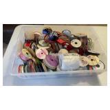 Tote full of ribbon