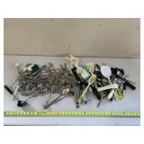 Kitchen utensils forkes, spoons, knives,