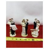 Wedding cake toppers.