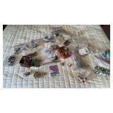 Collection of old and modern buttons