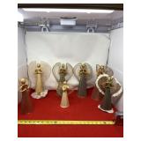 Angel tree toppers and decor.