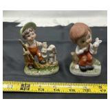 porcelain bisque figurines appear to be from
