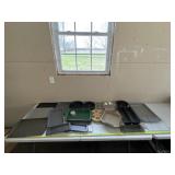 Assortment of cookie sheets, cake pans