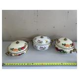 steel casserole dishes are likely ASTA brand,