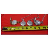4 Pocket Watches