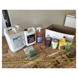 Clethodim and antifreeze coolent deicer wood