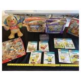 2005 Nick books, puzzles and Fischer Price