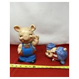 1984 Russ Berrie & Company piggy bank with