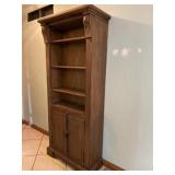 Hooker Furniture Bookcase measures 33 inches wide