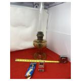 Aladdin Lincoln Drape kerosene stand lamp with