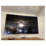 57 inch ? flat screen Samsung tv with remote and