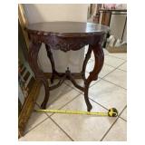 Parlor center table 27 inches wide x 30 inches