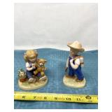 Homco 1985 collector figurines.