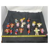 Miniature cabbage patch toy figurines
