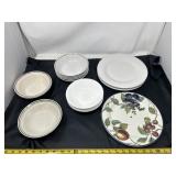 Various Bowls, Plates and a pier 1 decorative