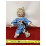 Vintage porcelain doll