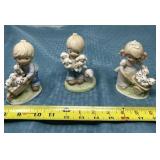 Homco collector figurines.