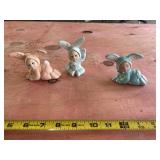 ceramic "Sweet Tot" kids dressed in bunny