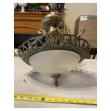 Hanging loght ready to be hung