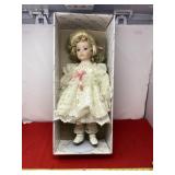 Duck House Heirloom Doll with box.