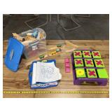 Toss Across bean bag tic-tac-toe, disney coloring