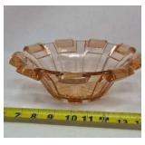 Art Deco Pink Depression Bowl