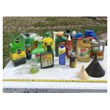 Weed killer, garden grower, funnels