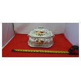 RARE Royal Sealy PLUM HARVEST Soup Tureen
