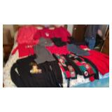 Mostly Christmas sweatshirts and sweaters two