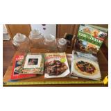 Canister set and cookbook taste of home cookbook,