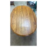 Solid oak coffee table Double drop leaf  50 x 33ï¿½