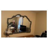 Mirror 58 inches long plastic frame