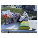 Weed and Feed, soil, and ice melt