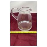 Heavy pitcher handmade in Poland