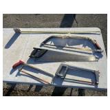 4 metal Hand saws
