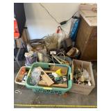 Miscellaneous plumbing electrical nails screws