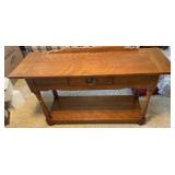 Wooden sideboard or console table with drawer 4